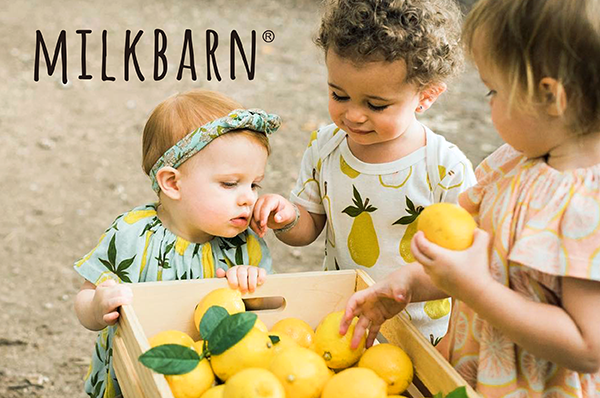 オーガニックベビーウェア<br>MILKBARN ミルクバーン
