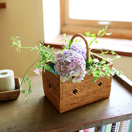 【まいにちと花】<br> 水無月6月 「しとやかに雨の花」