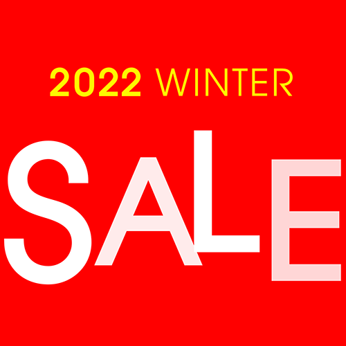 1/2(日)~1/31(月)<br>2022 WINTER SALE