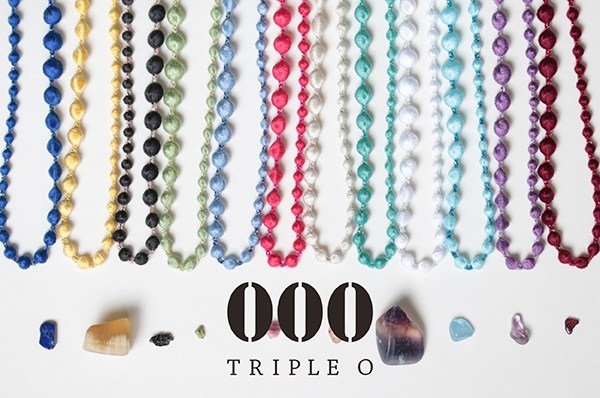 TRIPLE O トリプル・オゥ<br>~ 誕生石カラーのネックレス ~
