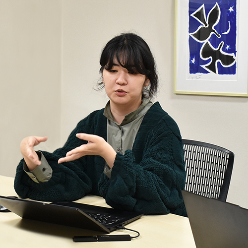 【私の部屋リビングで働く人たち】<br>2019年入社　営業支援チーム　きたのさん