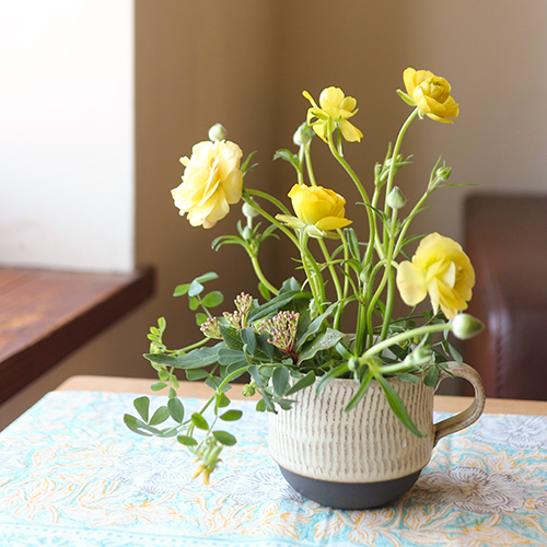 【まいにちと花】<br> 弥生3月 「もうすぐ春ですね」